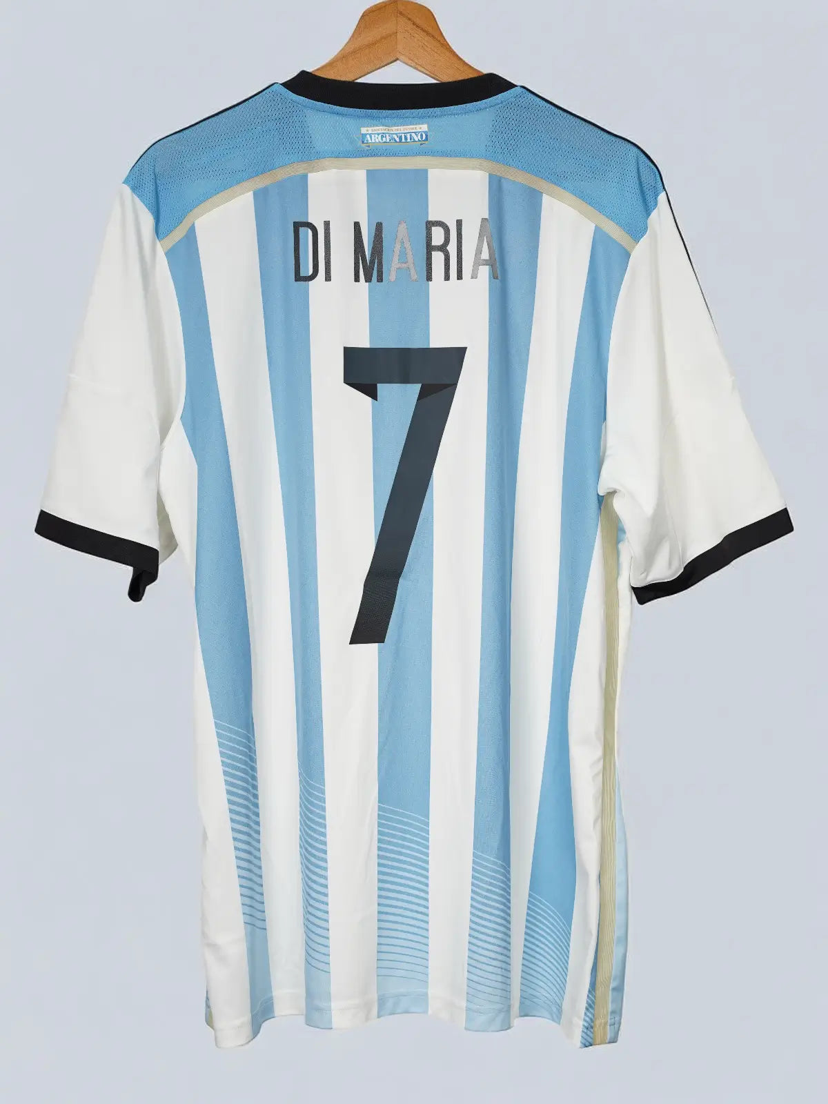 Argentina Home Shirt 2014/15 Di Maria #7 (XL)