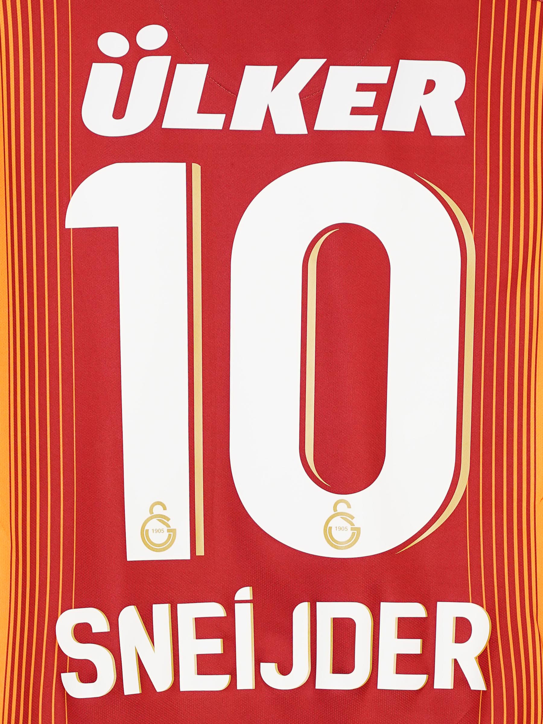 2014/15 Galatasaray Sneijder #10 Home Shirt (M) Nike – First11