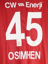 Galatasaray Home Shirt 2025/26 Signed Osimhen 45 (L)