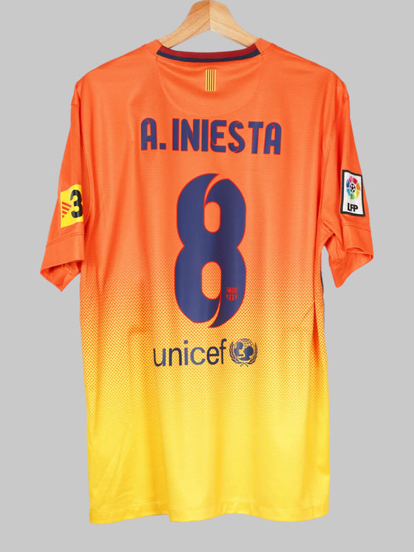 2012/13 Barcelona A.Iniesta #8 Away Shirt (L)