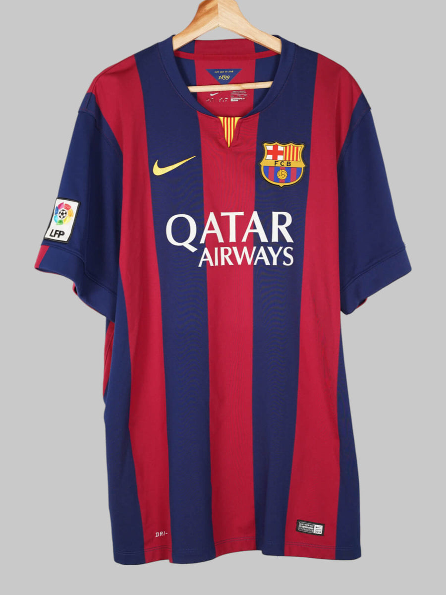 2014/15 Barcelona Messi #10 Home Shirt (XXL)