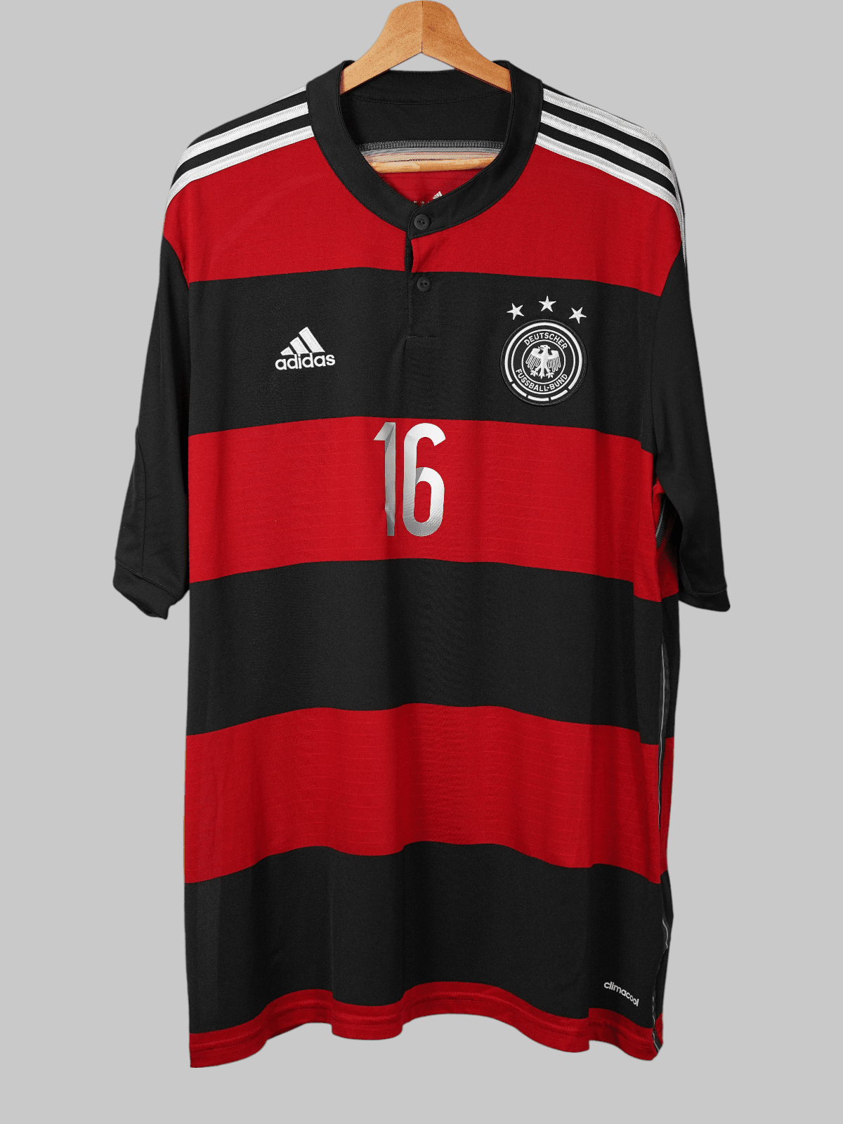Germany Away Shirt 2014/15 Lahm 16 (XXL)