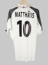 Germany Home Shirt 2000/2 Matthaus 10 (M)