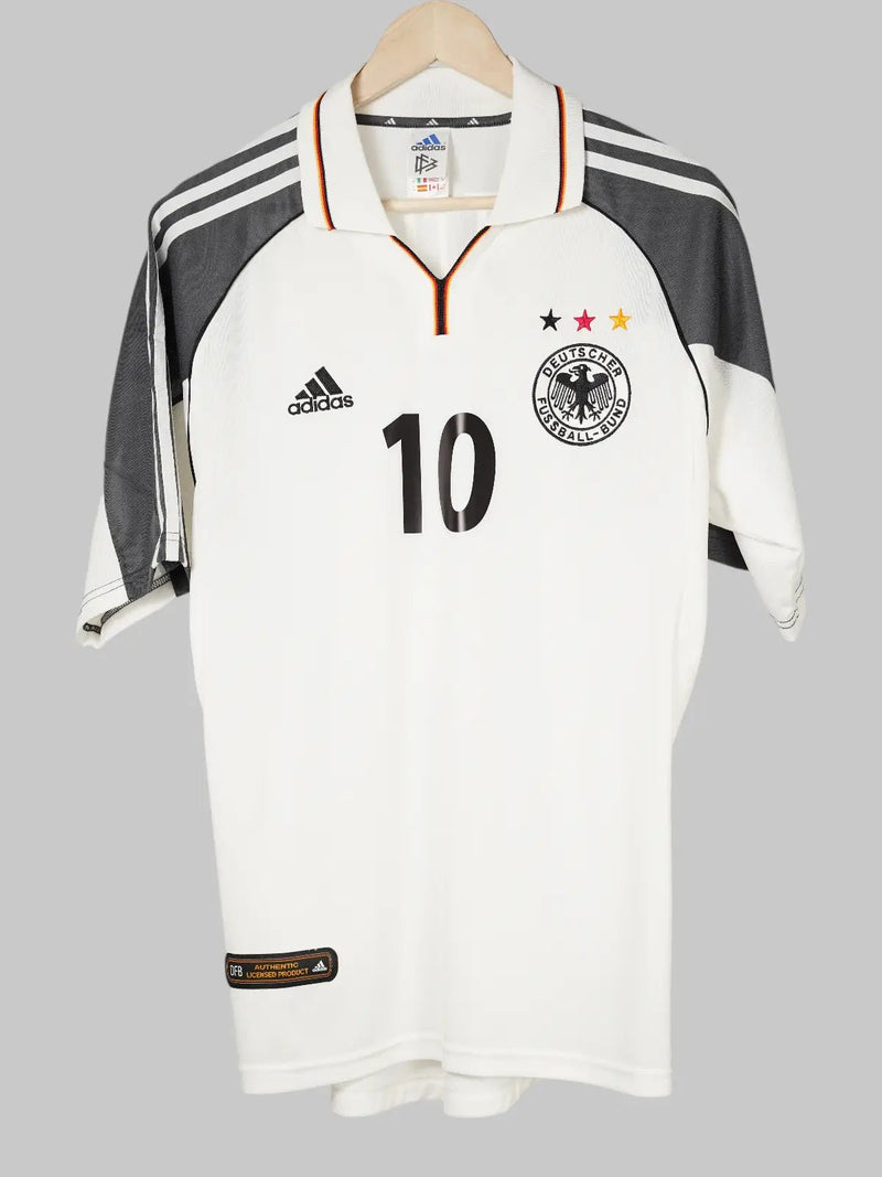 Germany Home Shirt 2000/2 Matthaus 10 (M)
