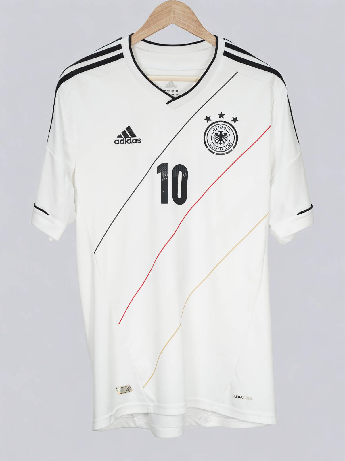 ドイツ代表　ユニフォーム　ポドルスキ　EURO2012 2012/14 Germany Podolski #10 Home Shirt (L) Adidas | First11