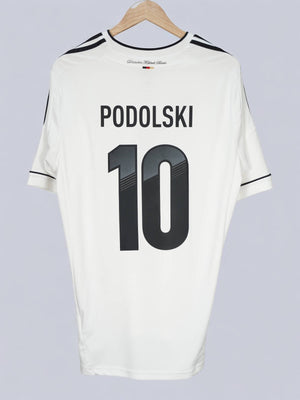 Germany Home Shirt 2012/14 Podolski 10 (L)