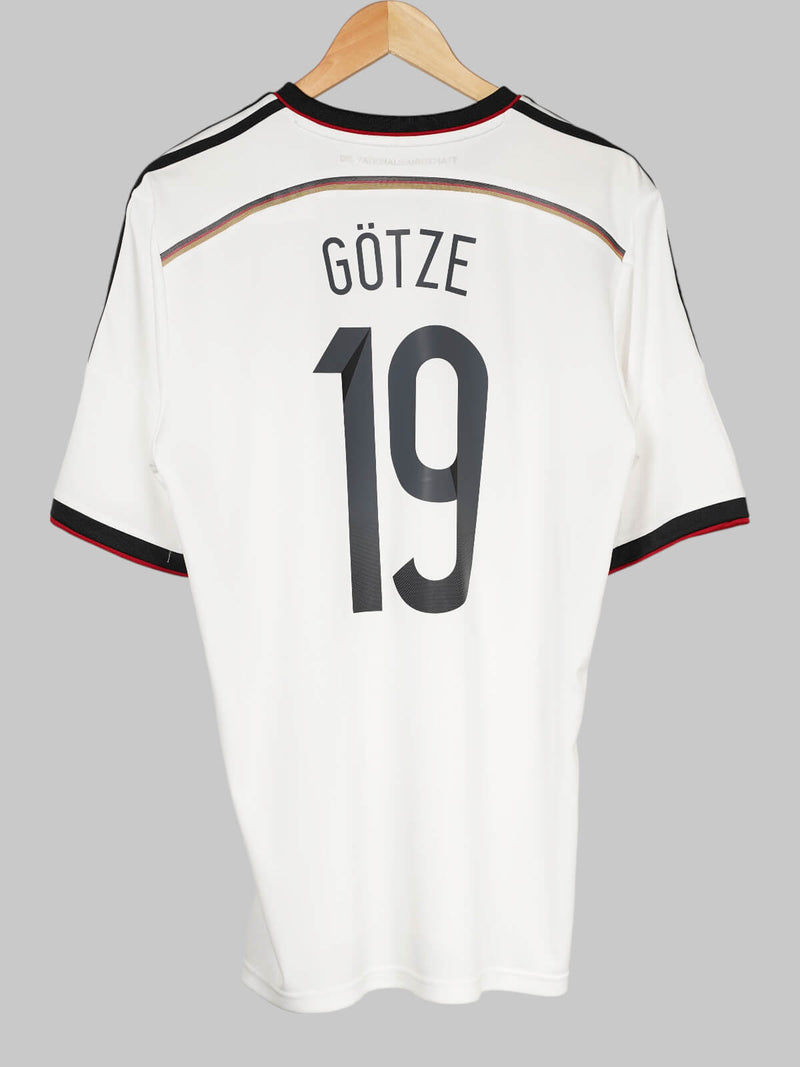 Germany Home Shirt 2014/15 Gotze 19 (L)