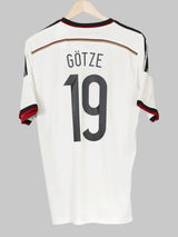 Germany Home Shirt 2014/15 Gotze 19 (M)
