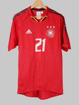 Germany Third Shirt 2004 - 06 Lahm 21 (M)