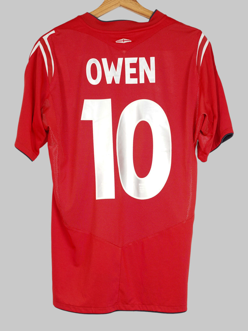 2004/5 England Owen #10 Away Shirt (M)