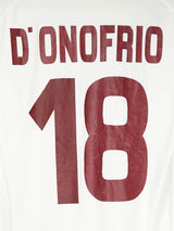 2009/10 Torino D'onofrio #18 Away Shirt Match Worn/Issued (S)