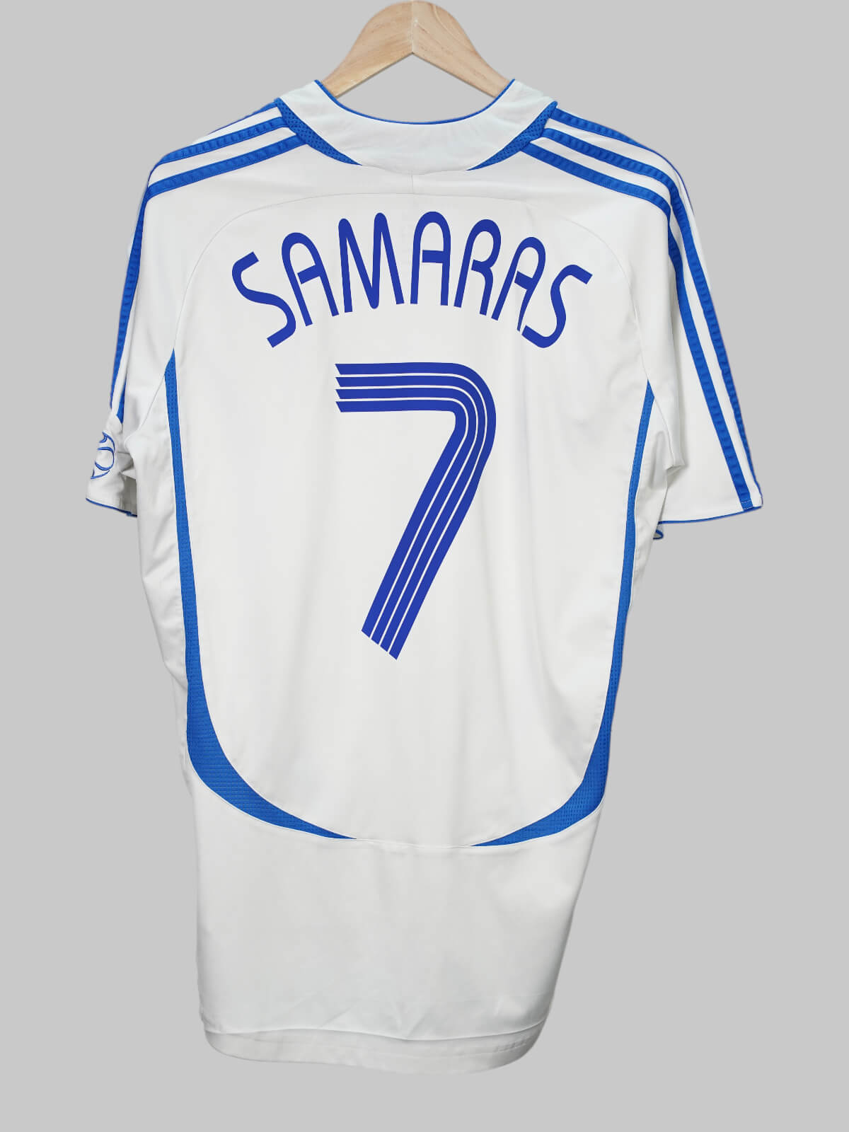 Greece Away Shirt 2006/8 Samaras 7 (L)