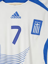 Greece Away Shirt 2006/8 Samaras 7 (L)