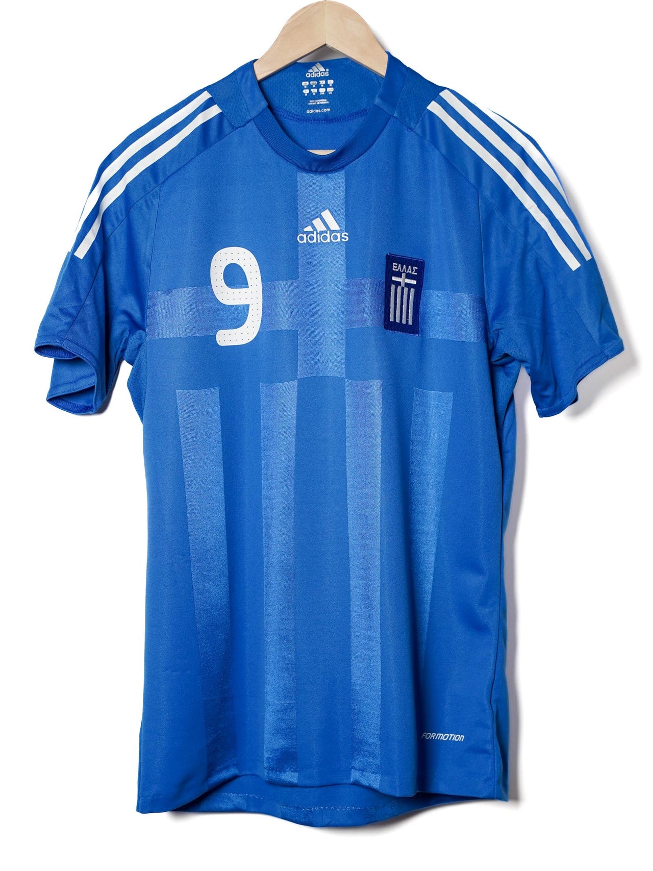 Greece Home Shirt 2008/9 Charisteas 9 Player Issue (M)