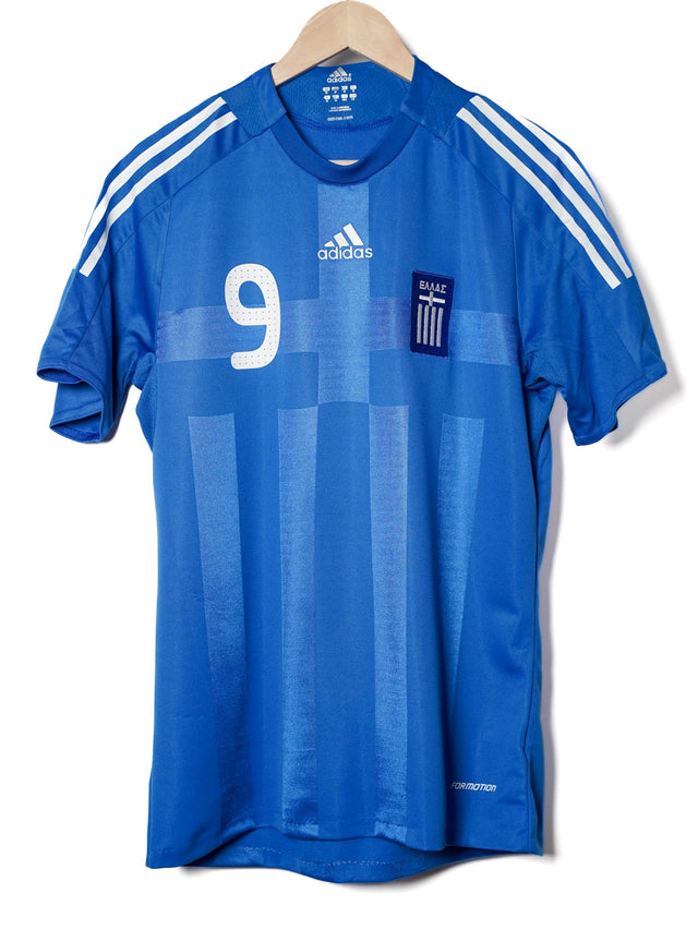 Greece Home Shirt 2008/9 Charisteas 9 Player Issue (M)
