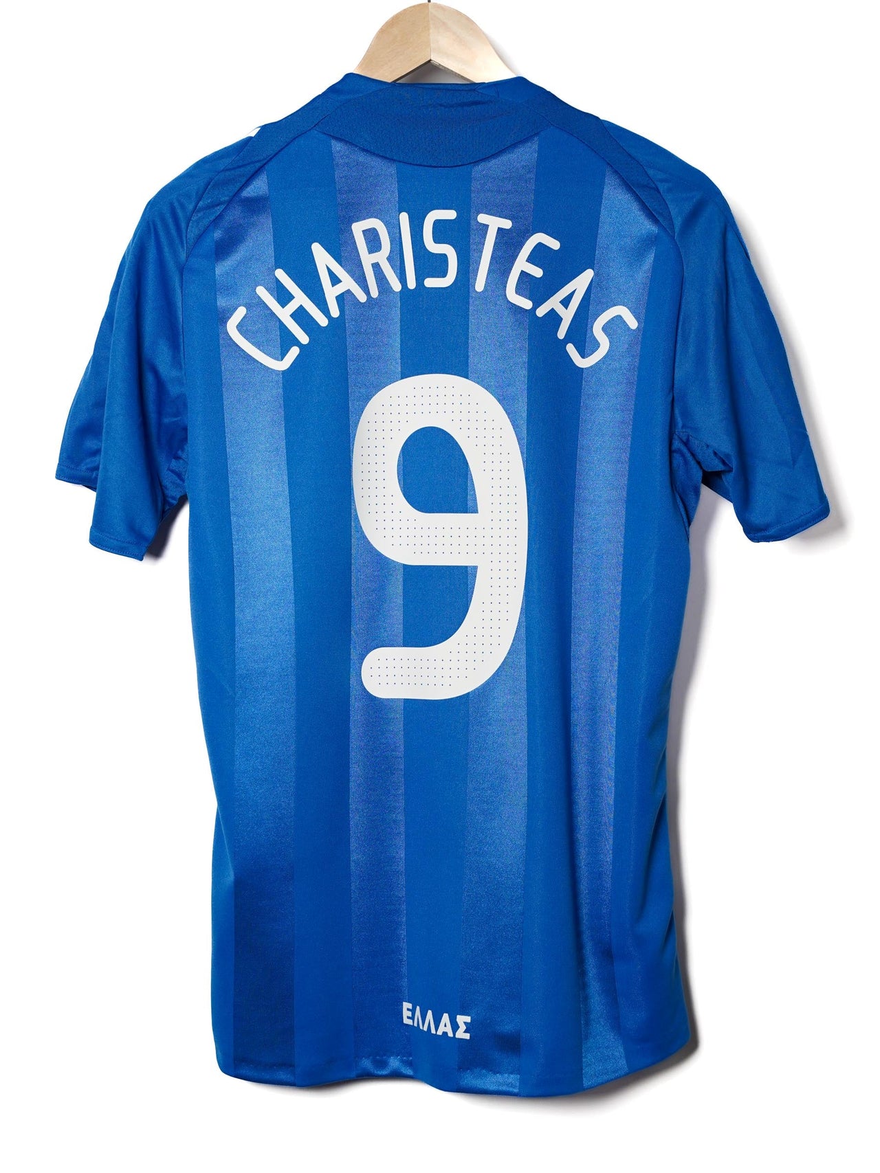 Greece Home Shirt 2008/9 Charisteas 9 Player Issue (M)