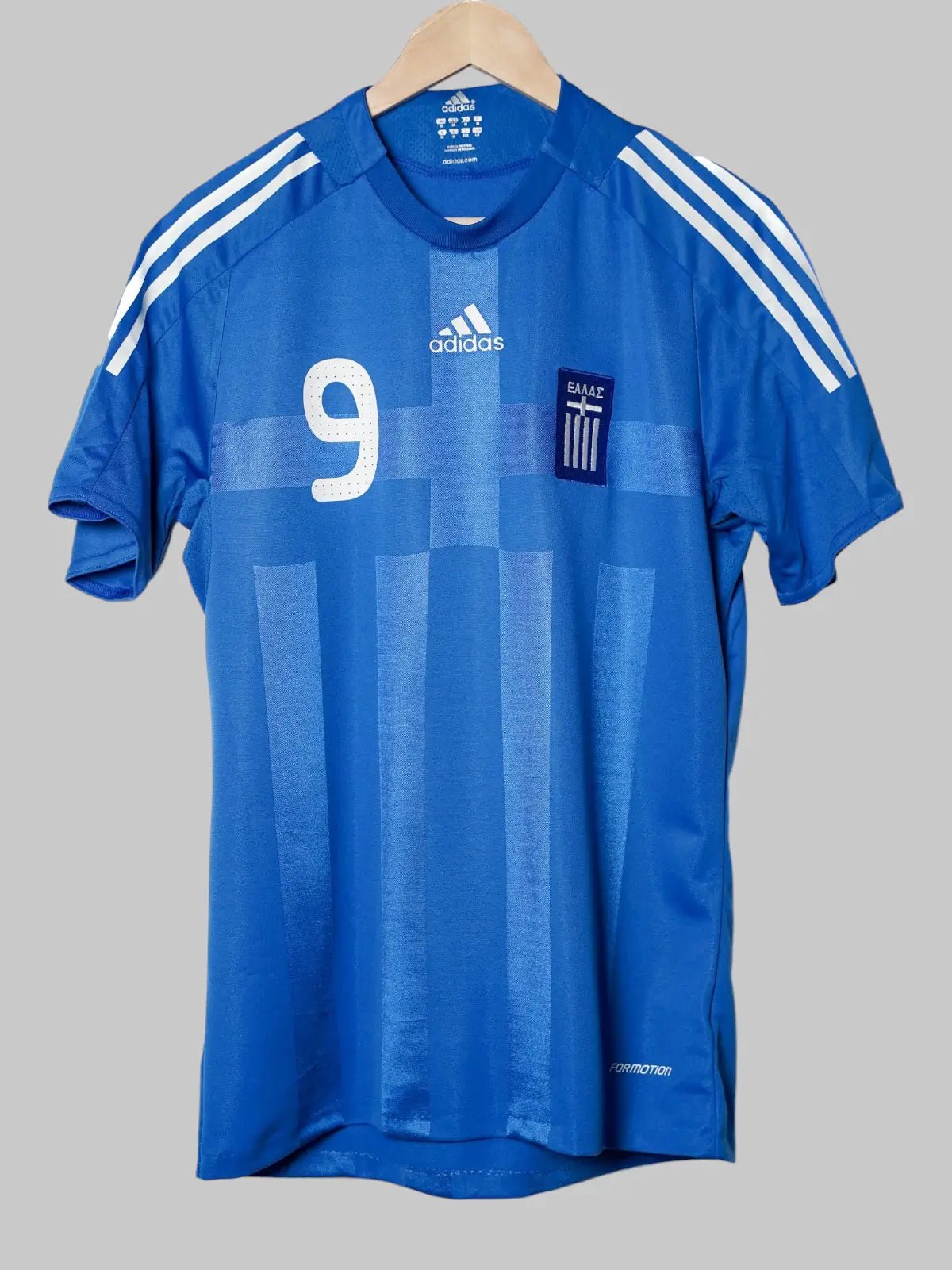 Greece Home Shirt 2008/9 Charisteas 9 Player Issue (M)