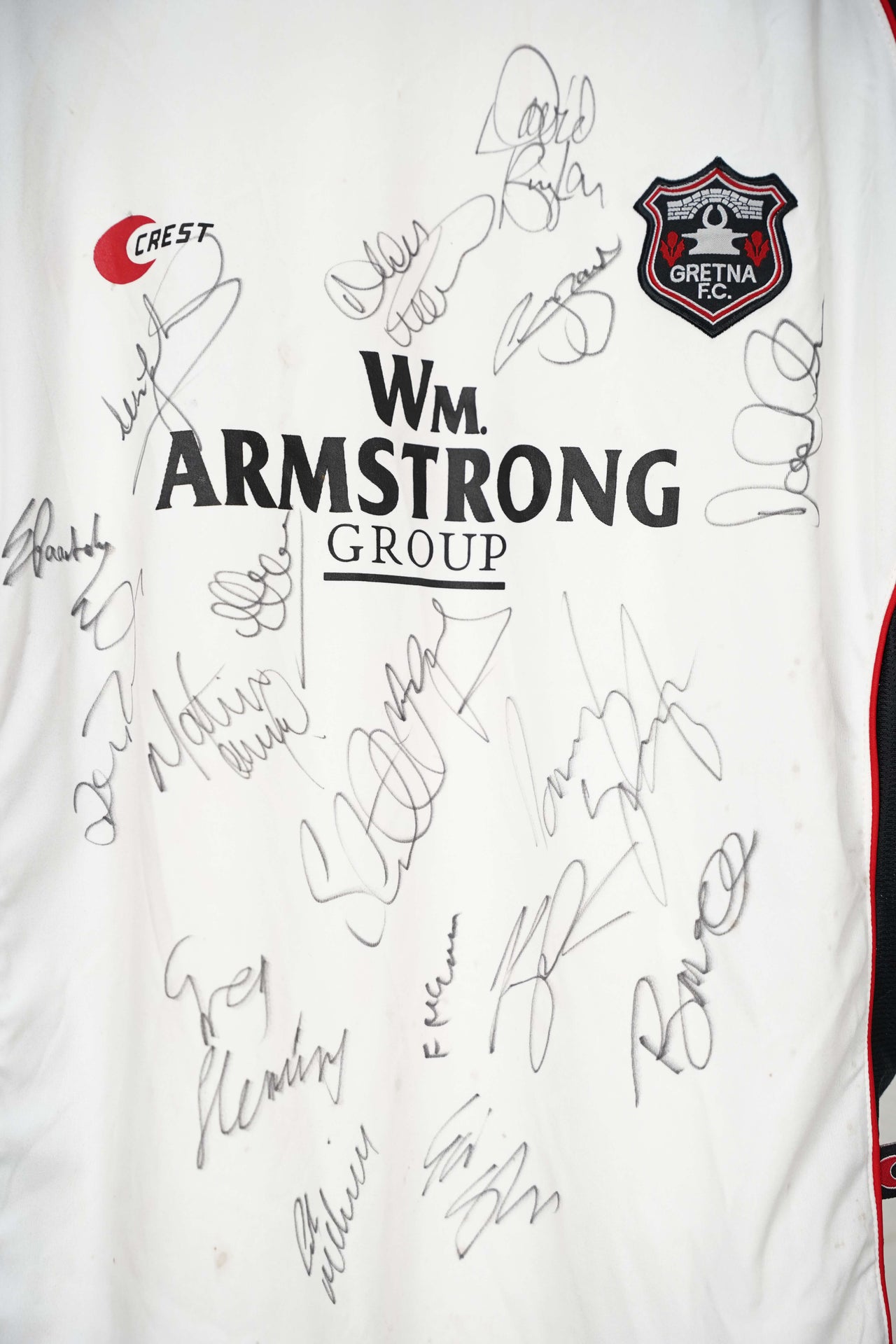 Gretna Home Shirt 2006/07 Signed (S)