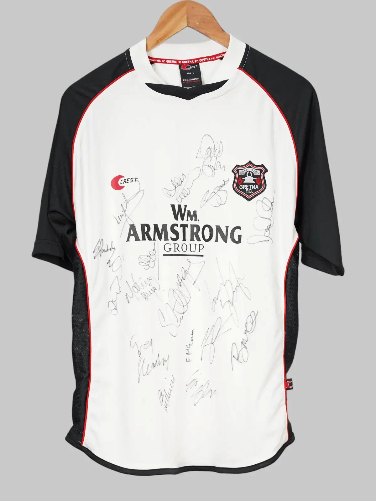 Gretna Home Shirt 2006/07 Signed (S)