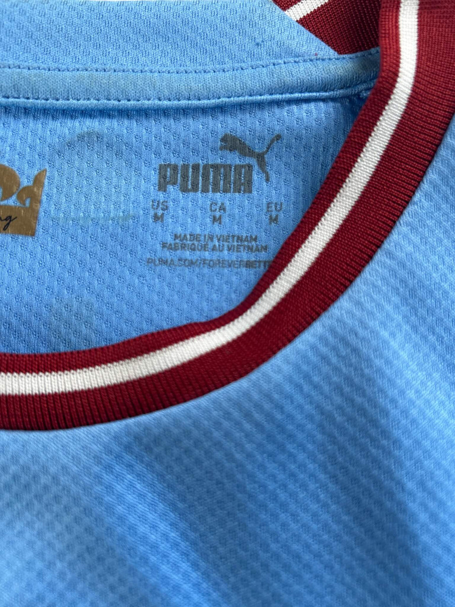 2022/23 Manchester City Haaland #9 Home Shirt (M)