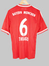 2013/14 Bayern Munich Thiago #6 Home Shirt (M) Adidas