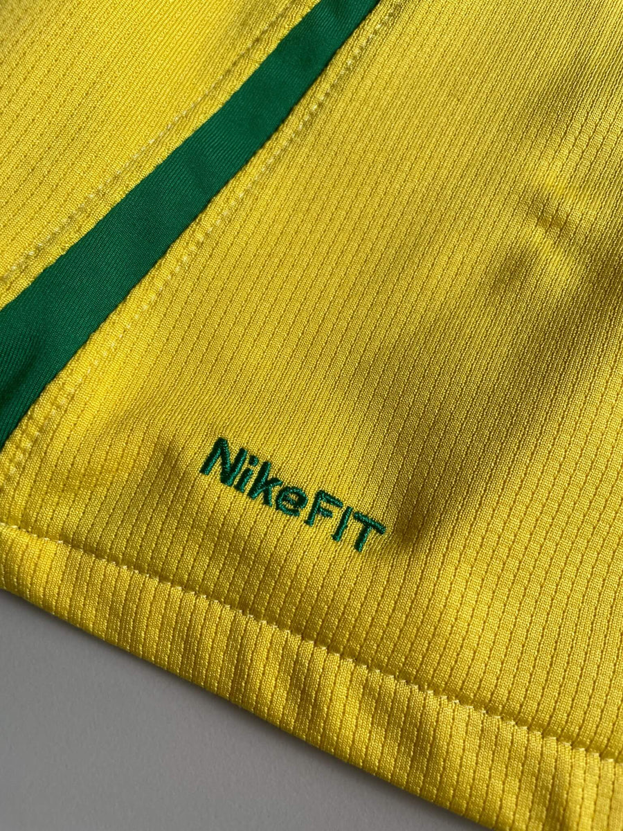 2008/10 Brazil Ronaldinho #10 Home Shirt (L)