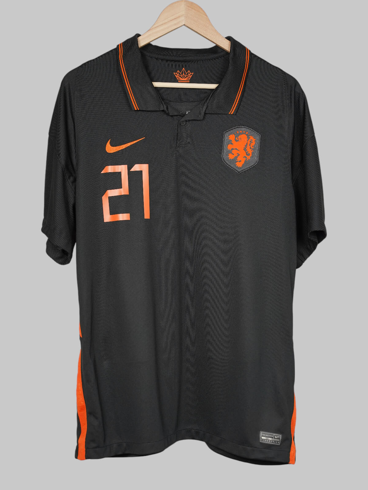Netherlands Away Shirt 2020/21 F. De Jong #21 (XL)