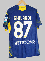 Hellas Verona Home Shirt 2025/26 Ghilardi 87 Player Issue (XL)