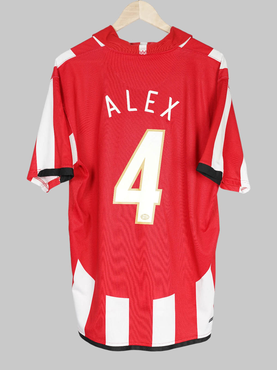 2006/07 PSV Alex #4 Home Shirt (XL)