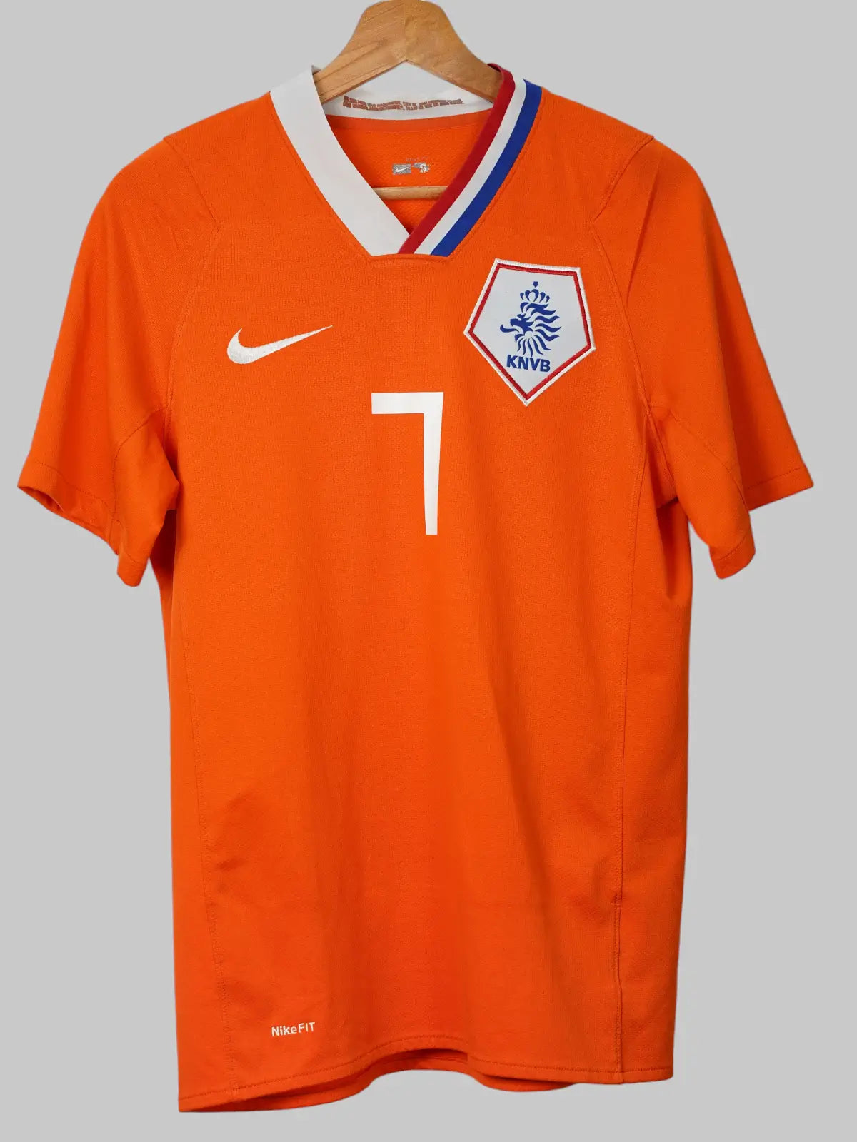 Netherlands Home Shirt 2008/9 V.Persie #7 (S)