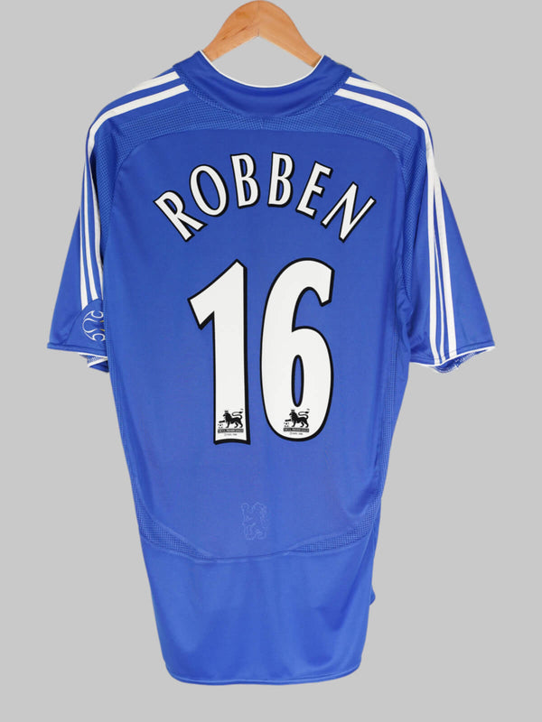 2006/08 Chelsea Robben #16 Home Shirt (L) Adidas