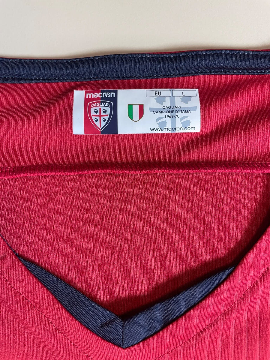 2017/18 Cagliari #14 Youth Third Shirt L/S (L)