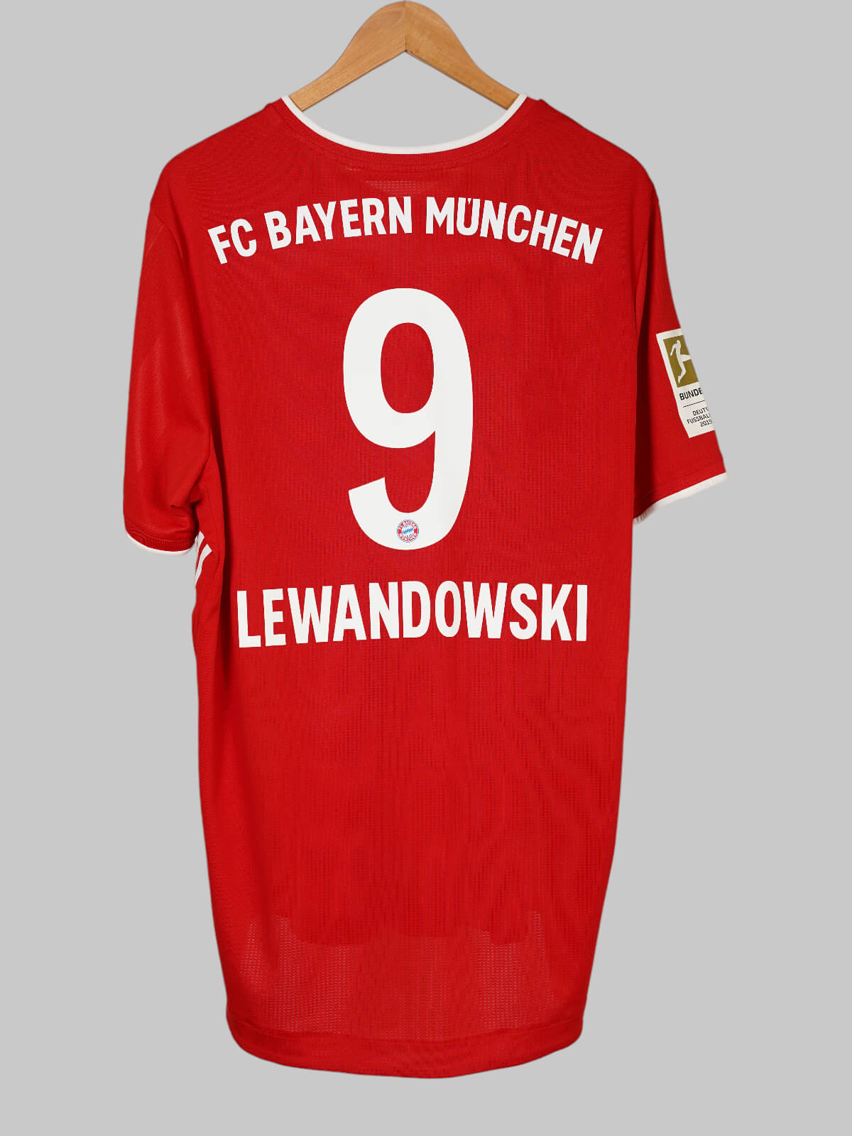 Bayern Munich Home Shirt Player Issue 2020/21 Lewandowski #9 (XL)