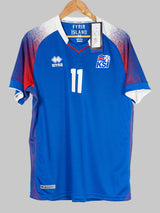 Iceland Home Shirt 2018/19 BNWT Finnbogason 11 (L)
