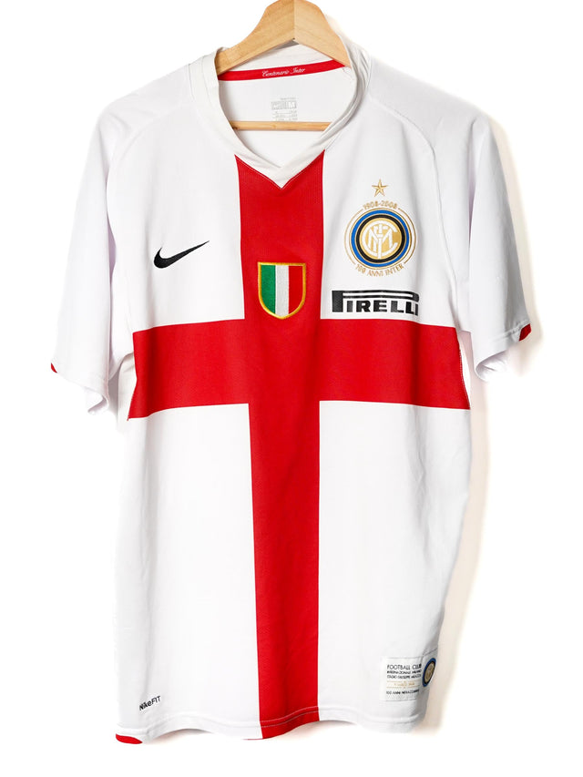 Inter Away Shirt 2007/8 Ibrahimovic 8 (M)
