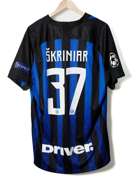 Inter Home Shirt 2018/19 Skriniar 37 (XL)