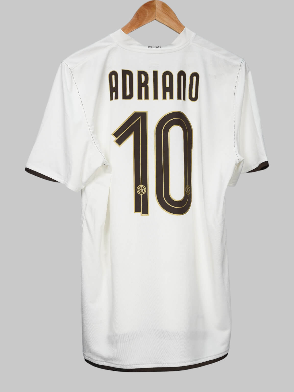 Inter Milan Away Shirt 2008/9 Adriano 10 (L)