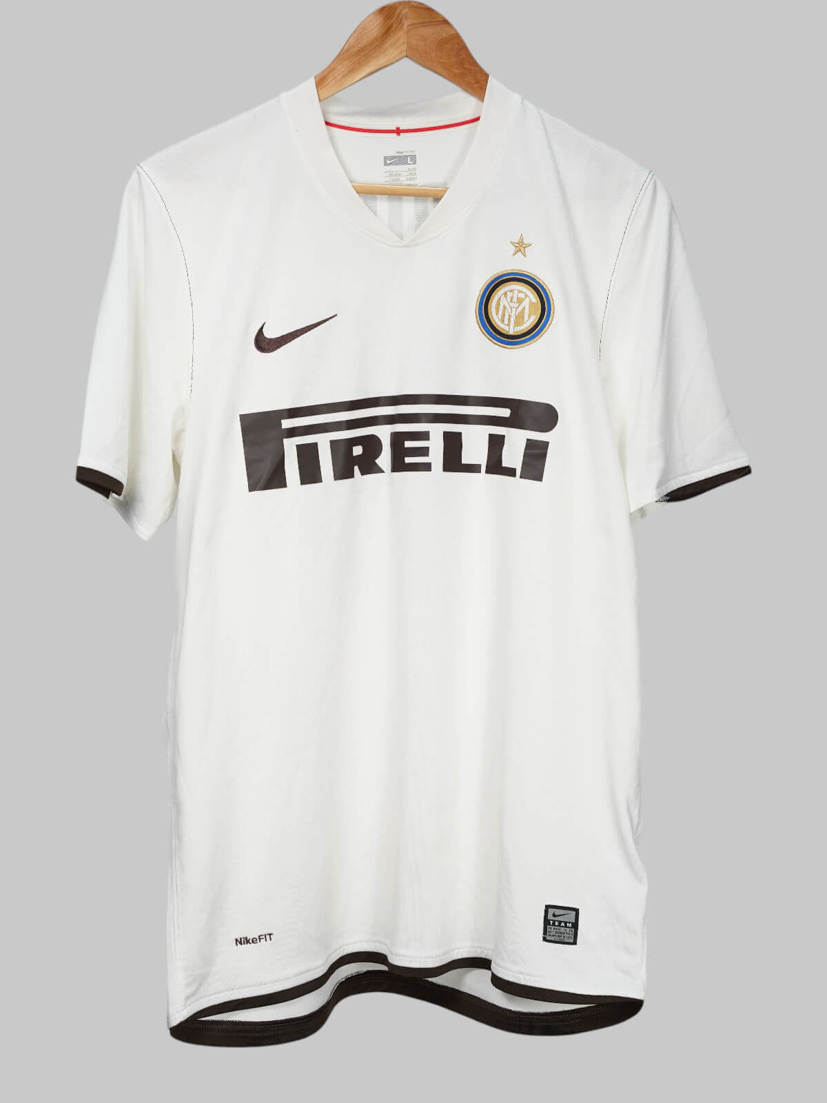 Inter Milan Away Shirt 2008/9 Adriano 10 (L)
