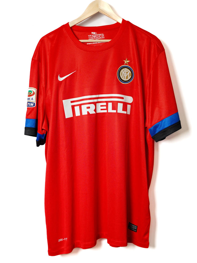 Inter Milan Away Shirt 2012/13 Ranocchia Signed 23 (XXL)