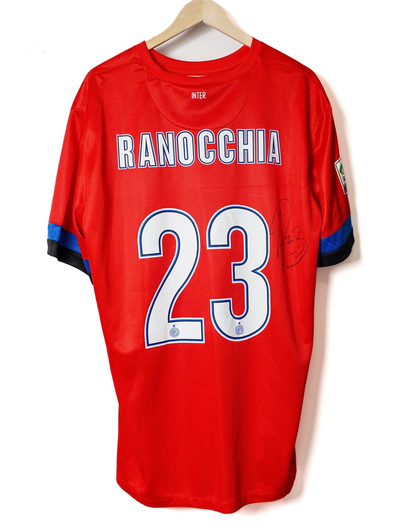 Inter Milan Away Shirt 2012/13 Ranocchia Signed 23 (XXL)
