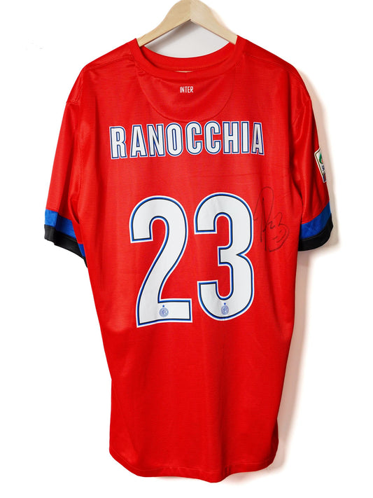 Inter Milan Away Shirt 2012/13 Ranocchia Signed 23 (XXL)