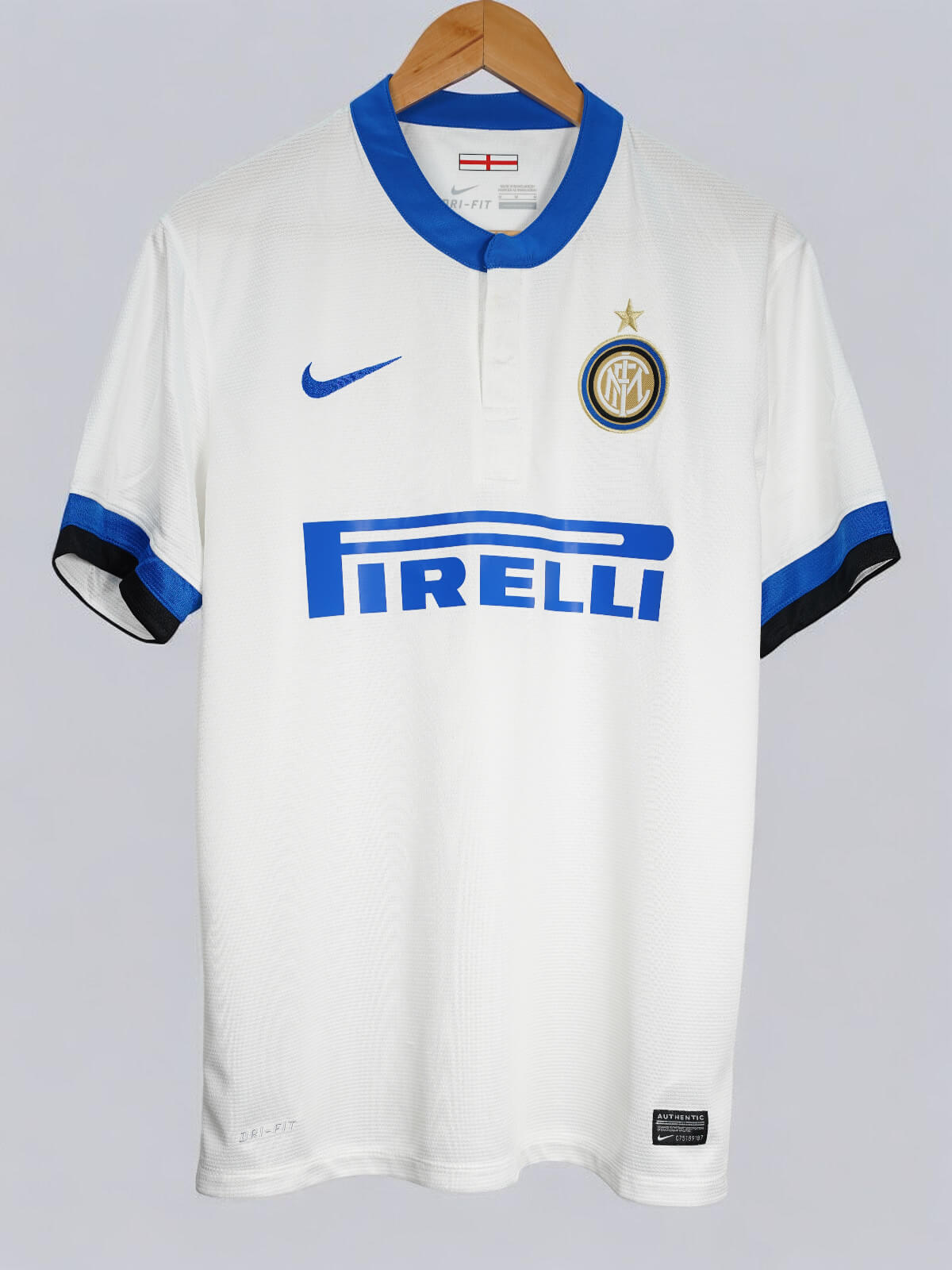 2013/14 Inter Milan Zanetti #4 Away Shirt (M) Nike | First11