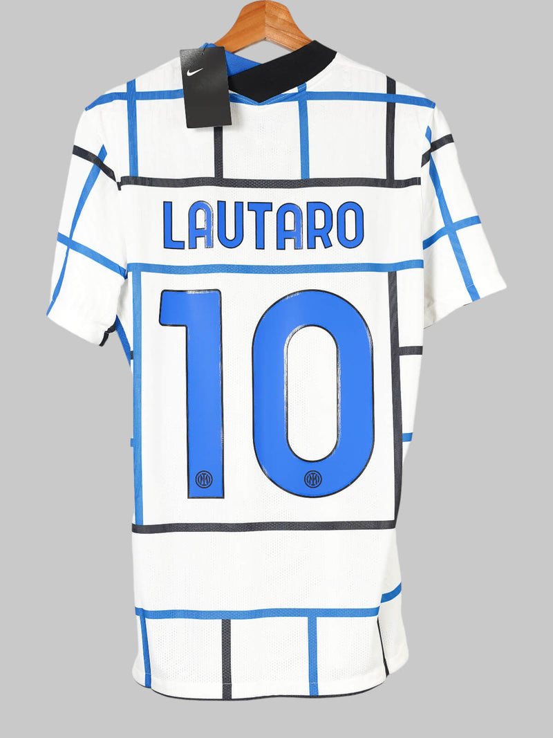 Inter Milan Away Shirt Player Issue 2020/21 BNWT Lautaro 10 (L)