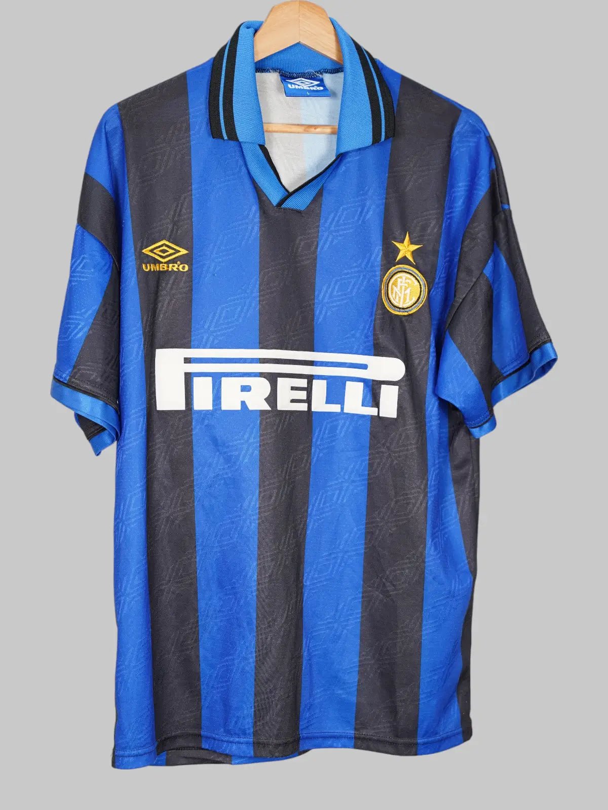 Inter Milan Home Shirt 1995/96 R.Carlos 6 (L)
