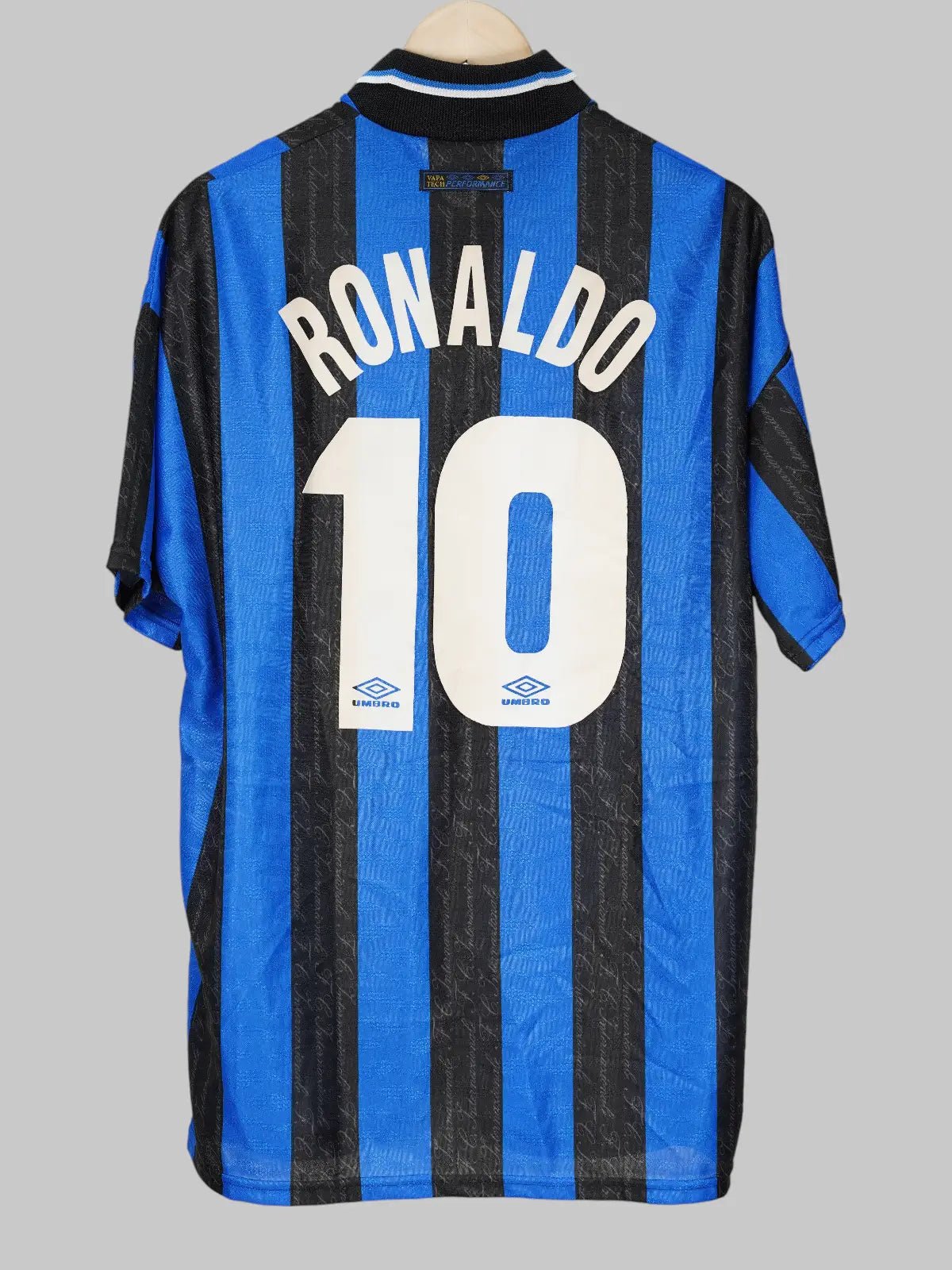 Inter Milan Home Shirt 1997/98 Ronaldo 10 (XL)