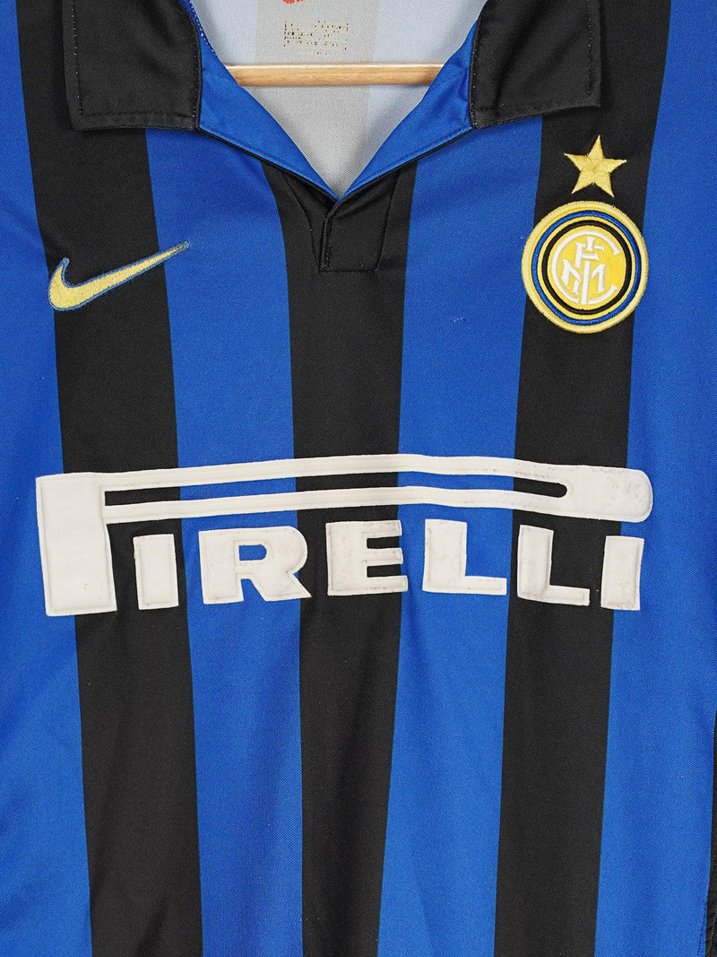 Inter Milan Home Shirt 1998/99 Ronaldo 9 (L)