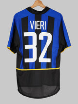 Inter Milan Home Shirt 2002/3 Vieri 32 (M)