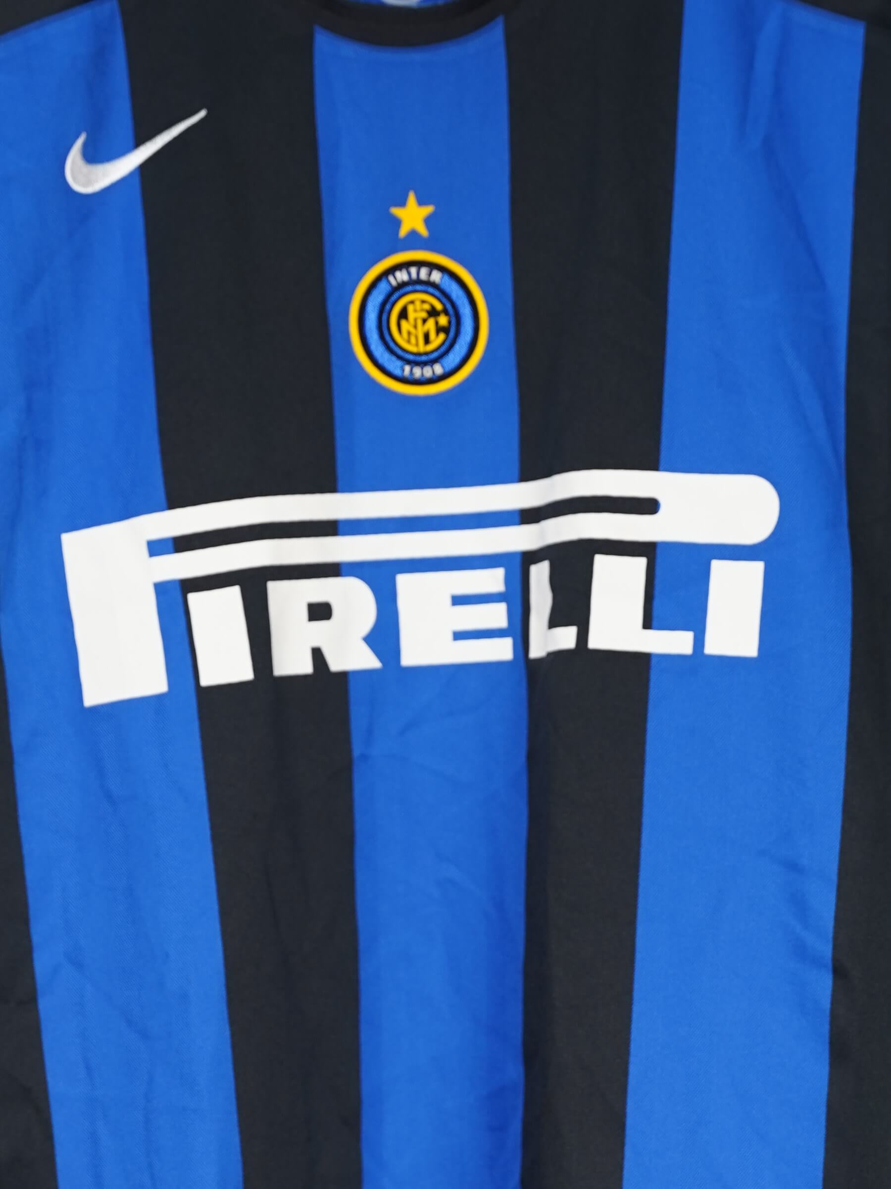 Inter Milan Home Shirt 2005/6 Figo 7 (XXL)