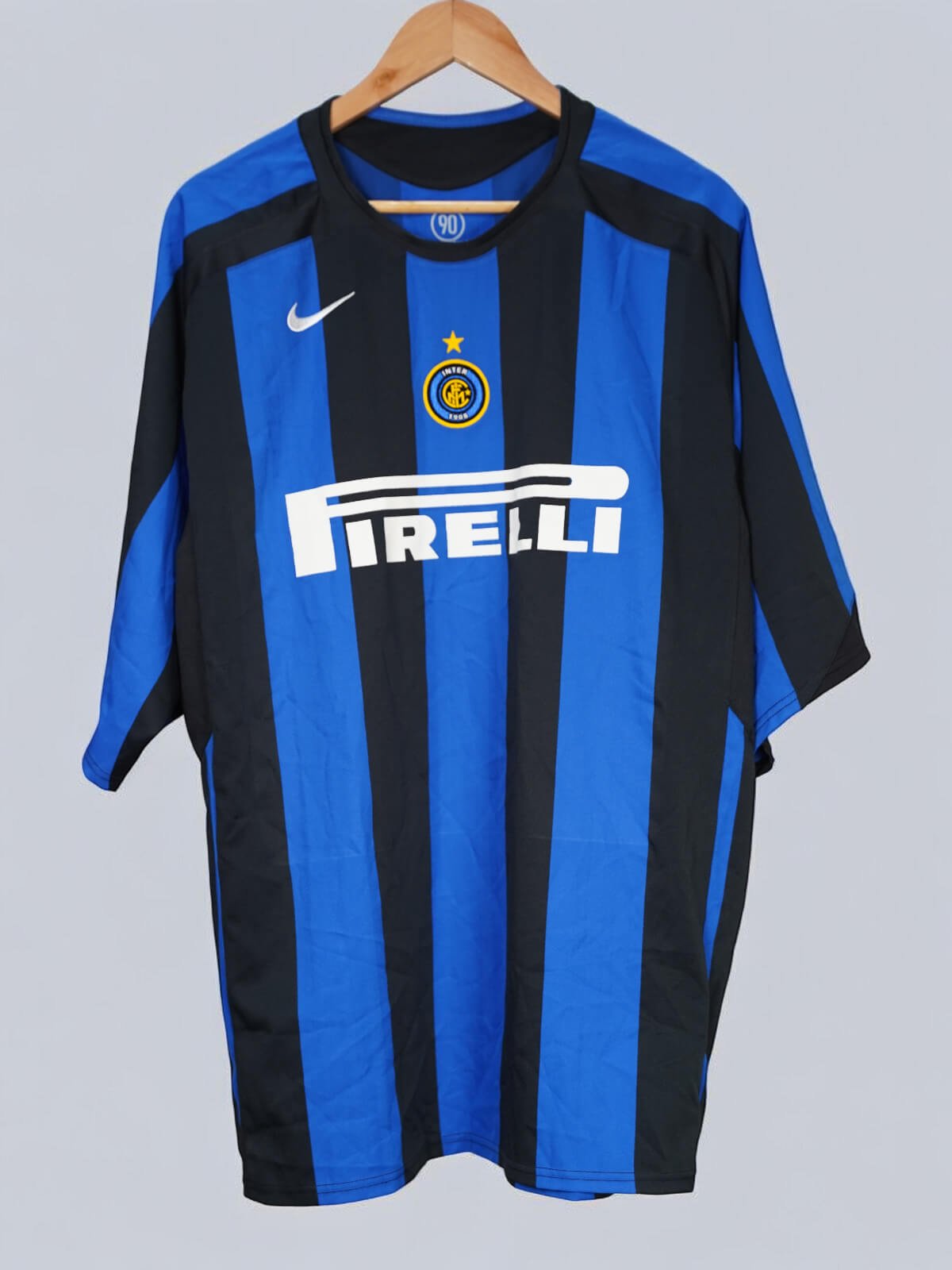 Inter Milan Home Shirt 2005/6 Figo 7 (XXL)