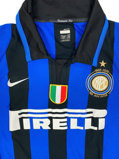 Inter Milan Home Shirt 2007/08 - 10/10 - S